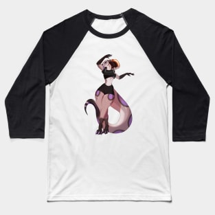 Anna: Dancing Snake Baseball T-Shirt